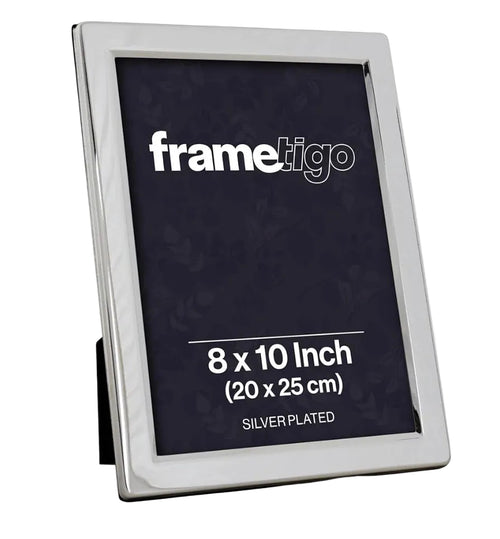 Luxury Silver Plated Picture Frames (Frametigo) 8”x10” 20x25cm