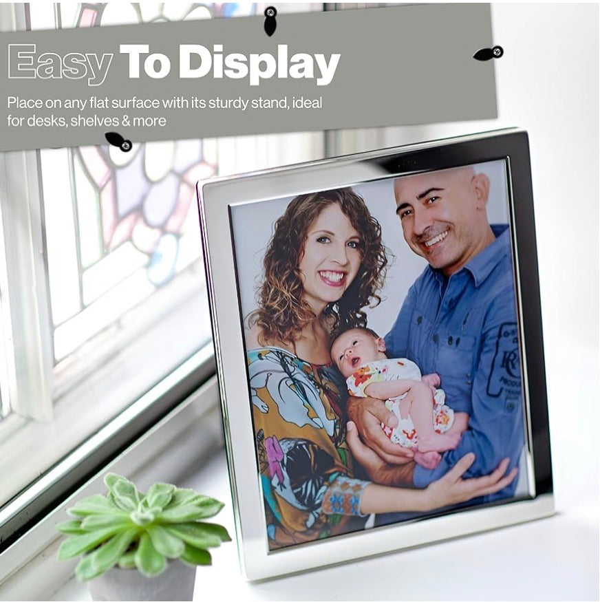 Luxury Silver Plated Picture Frames (Frametigo) 6”x8” 15x20cm