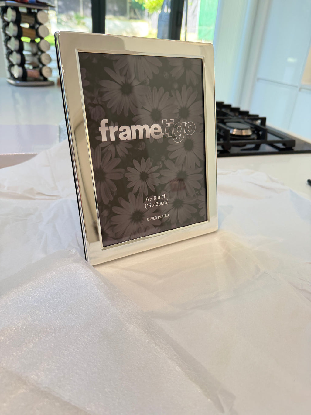 Luxury Silver Plated Picture Frames (Frametigo) 6”x8” 15x20cm