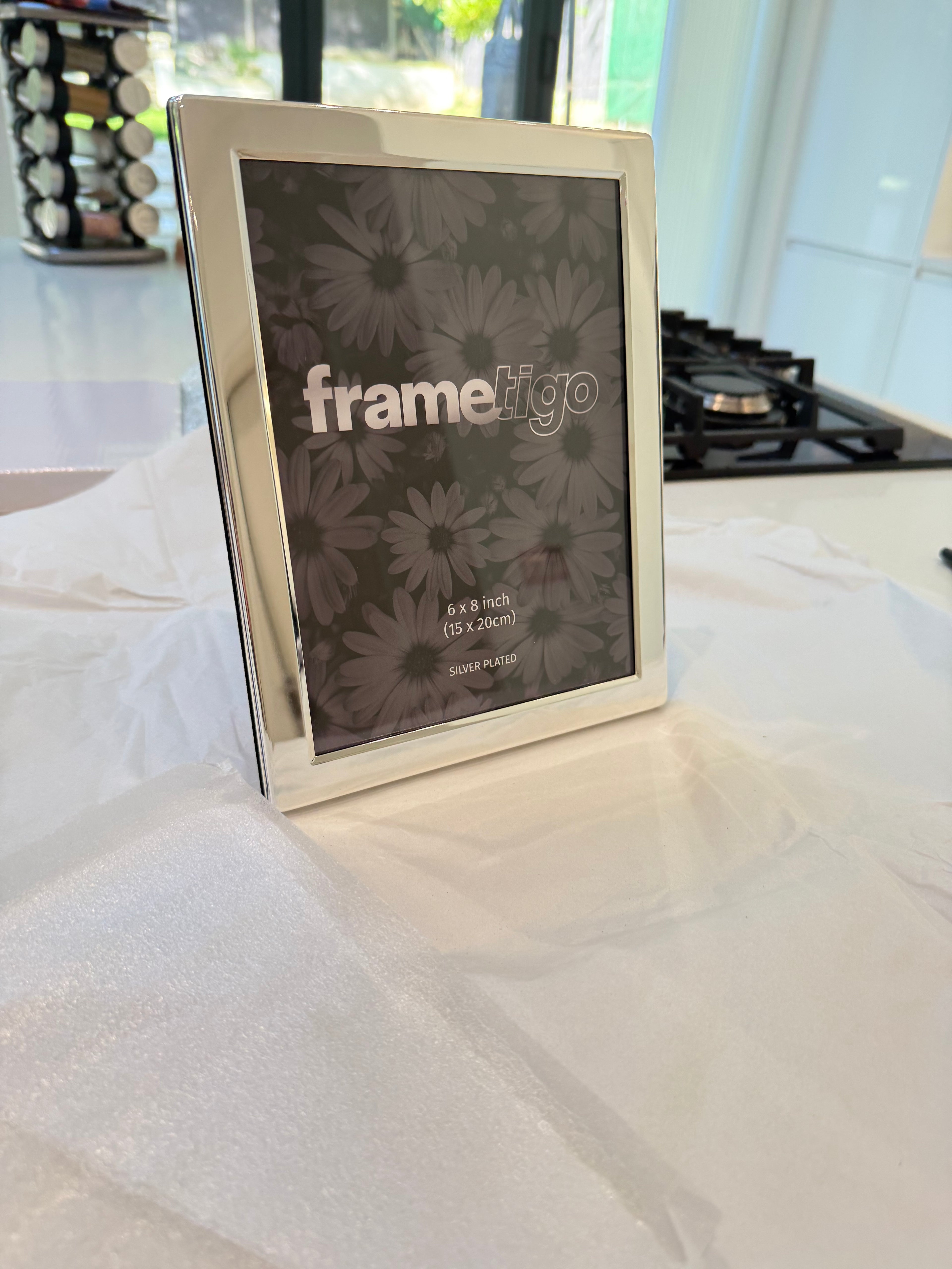 Luxury Silver Plated Picture Frames (Frametigo) 6”x8” 15x20cm