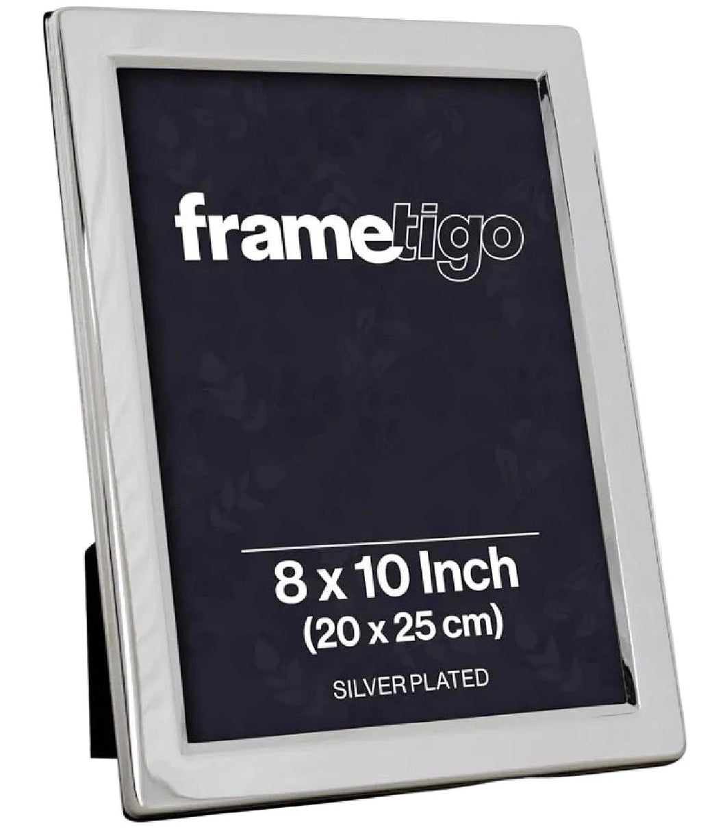 Luxury Silver Plated Picture Frames (Frametigo) 8”x10” 20x25cm