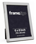 Luxury Silver Plated Picture Frames (Frametigo) 6”x8” 15x20cm